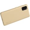NILLKIN Super Frosted Shield Матовая Пластиковая Нескользящая Клип кейс накладка для Samsung Galaxy A41 - Золотой