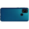 NILLKIN Super Frosted Shield Матовая Пластиковая Нескользящая Клип кейс накладка для Samsung Galaxy M31 - Синий