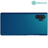 NILLKIN Super Frosted Shield Матовая Пластиковая Нескользящая Клип кейс накладка для Samsung Galaxy Note 10 Plus - Синий