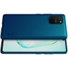 NILLKIN Super Frosted Shield Матовая Пластиковая Нескользящая Клип кейс накладка для Samsung Galaxy S10 Lite - Синий