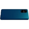 NILLKIN Super Frosted Shield Матовая Пластиковая Нескользящая Клип кейс накладка для Samsung Galaxy S20 Plus - Синий