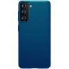NILLKIN Super Frosted Shield Матовая Пластиковая Нескользящая Клип кейс накладка для Samsung Galaxy S21 - Синий
