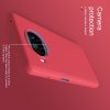 NILLKIN Super Frosted Shield Матовая Пластиковая Нескользящая Клип кейс накладка для Xiaomi Mi 10T Lite - Красный