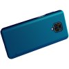 NILLKIN Super Frosted Shield Матовая Пластиковая Нескользящая Клип кейс накладка для Xiaomi Redmi Note 9 Pro (9S,9 Pro Max) / Pro Max) - Синий