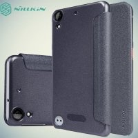 Nillkin ультра тонкий чехол книжка для HTC Desire 530 / 630 - Sparkle Case Серый