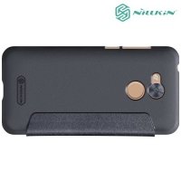 Nillkin ультра тонкий чехол книжка для Huawei Honor 6A - Sparkle Case Серый
