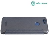 Nillkin ультра тонкий чехол книжка для Huawei nova 2 Plus - Sparkle Case Серый