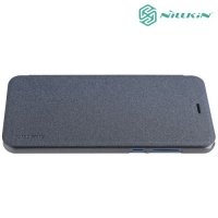 Nillkin ультра тонкий чехол книжка для Huawei nova 2 Plus - Sparkle Case Серый