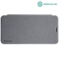 Nillkin ультра тонкий чехол книжка для Huawei Nova 2i - Sparkle Case Серый