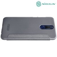 Nillkin ультра тонкий чехол книжка для Huawei Nova 2i - Sparkle Case Серый