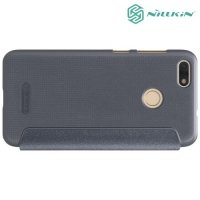 Nillkin ультра тонкий чехол книжка для Huawei Nova lite 2017 - Sparkle Case Серый