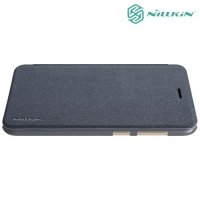 Nillkin ультра тонкий чехол книжка для Huawei Nova lite 2017 - Sparkle Case Серый