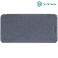 Nillkin ультра тонкий чехол книжка для Huawei Y6 II - Sparkle Case Серый
