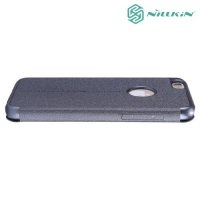Nillkin ультра тонкий чехол книжка для iPhone 6S / 6 - Sparkle Case Черный