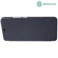 Nillkin ультра тонкий чехол книжка для Meizu m5 - Sparkle Case Серый