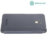 Nillkin ультра тонкий чехол книжка для Meizu M5c - Sparkle Case Серый