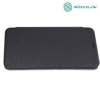 Nillkin ультра тонкий чехол книжка для Meizu PRO 5 - Sparkle Case Серый