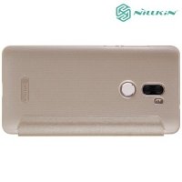 Nillkin ультра тонкий чехол книжка для Xiaomi Mi 5s Plus - Sparkle Case Золотой