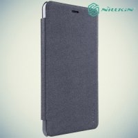 Nillkin ультра тонкий чехол книжка для Xiaomi Redmi 3 - Sparkle Case Серый