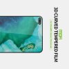 Олеофобное Закаленное Защитное Стекло для Huawei Honor View 30 / View 30 Pro Черное
