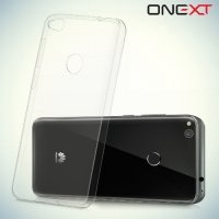 OneXT прозрачный cиликоновый чехол для Huawei Honor 8 lite / P8 lite (2017) - Прозрачный