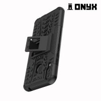 ONYX Противоударный бронированный чехол для Asus Zenfone 5Z ZS620KL / 5 ZE620KL - Черный