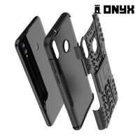 ONYX Противоударный бронированный чехол для Huawei Honor 8X Max - Черный