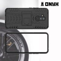 ONYX Противоударный бронированный чехол для Huawei Mate 20 lite - Черный