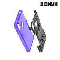ONYX Противоударный бронированный чехол для Huawei Y7 / Y7 Pro 2019 - Фиолетовый