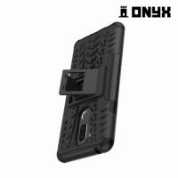 ONYX Противоударный бронированный чехол для LG G7 ThinQ - Черный