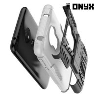 ONYX Противоударный бронированный чехол для Motorola Moto G7 Power - Белый