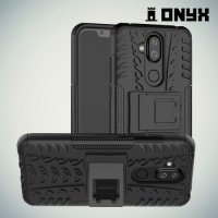 ONYX Противоударный бронированный чехол для Nokia 8.1 - Черный