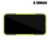 ONYX Противоударный бронированный чехол для Oppo Realme 3 - Зеленый
