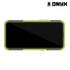 ONYX Противоударный бронированный чехол для OPPO Realme C2 - Зеленый