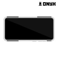 ONYX Противоударный бронированный чехол для Samsung Galaxy A70 - Белый