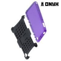 ONYX Противоударный бронированный чехол для Sony Xperia Z3 - Фиолетовый