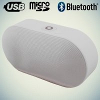 Портативная беспроводная Bluetooth колонка Wireless Speaker белая J15