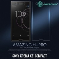 Противоударное закаленное стекло на Sony Xperia XZ1 Compact Nillkin Amazing H+PRO