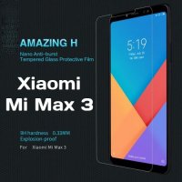 Противоударное закаленное стекло на Xiaomi Mi Max 3 Nillkin Amazing 9H