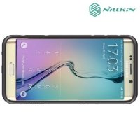 Противоударный чехол NILLKIN Defender II для Samsung Galaxy S6 edge Plus G928 - Черный