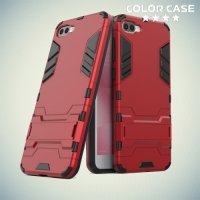Противоударный гибридный чехол для Asus Zenfone 4 Max ZC520KL - Красный