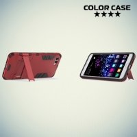 Противоударный гибридный чехол для Huawei Nova 2s - Красный
