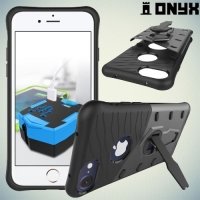 Onyx Противоударный силиконовый чехол для iPhone 8/7 - Серый
