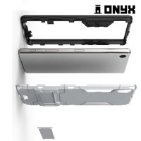 Противоударный гибридный чехол для Sony Xperia E5 - Серый