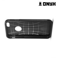 Противоударный защитный чехол для iPhone 6S / 6  - Черный
