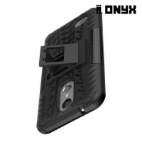 Противоударный защитный чехол для LG K10 2017 M250 - Черный