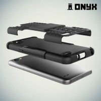 Противоударный защитный чехол для LG Q6 M700AN / Q6a M700 - Черный