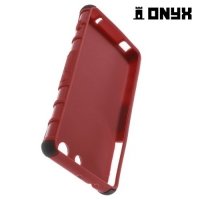 Противоударный защитный чехол для Sony Xperia Z3 Compact D5803 - Красный