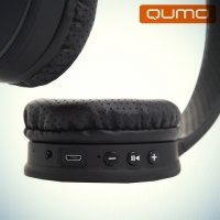 Qumo Accord 3 Беспроводные Bluetooth наушники гарнитура с микрофоном - Черный