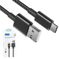Mobilak кабель для быстрой зарядки USB Type-C 3А – Черный